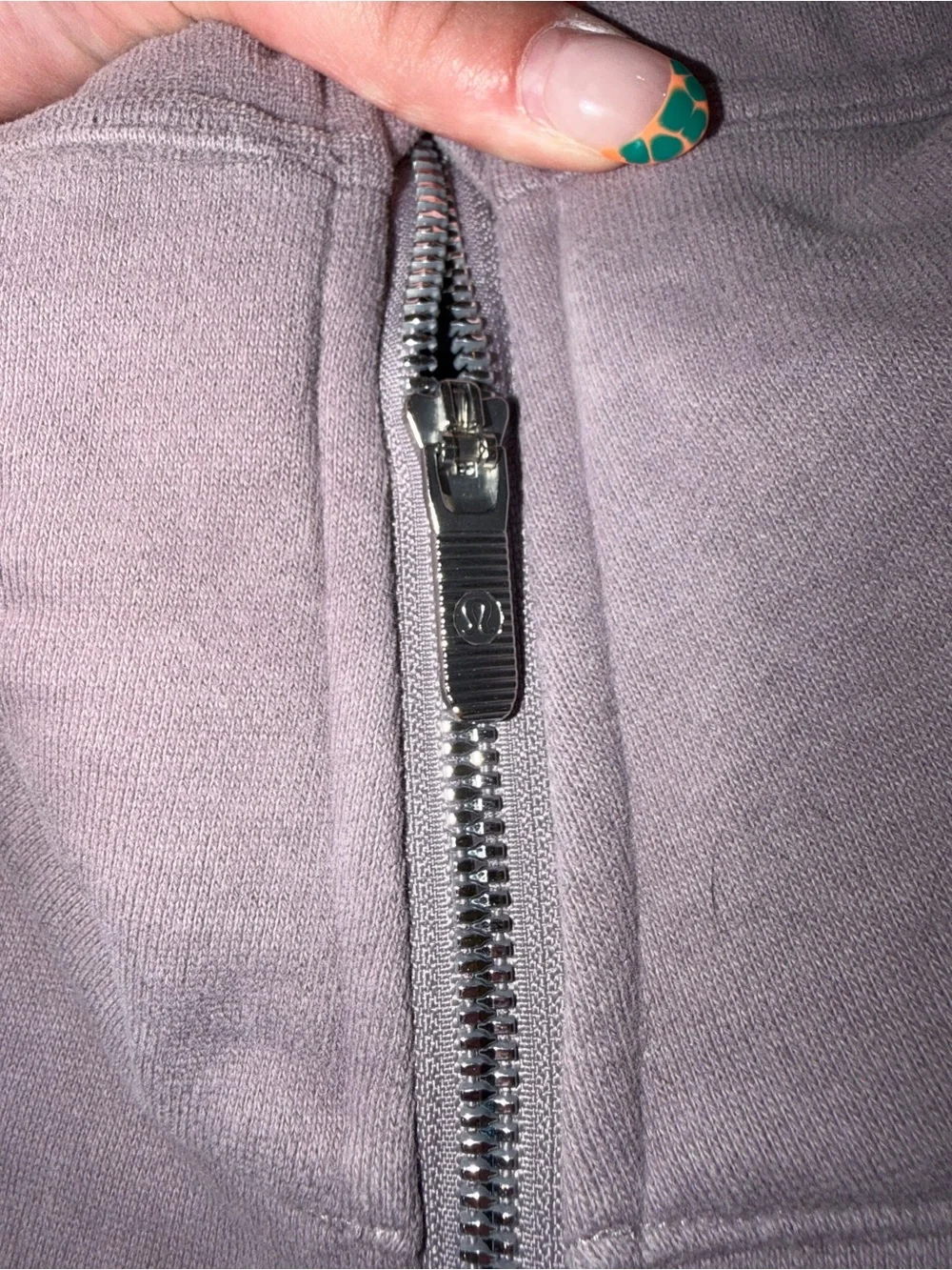 lululemon athletica Mauve Zip-Up Bomber Jacket